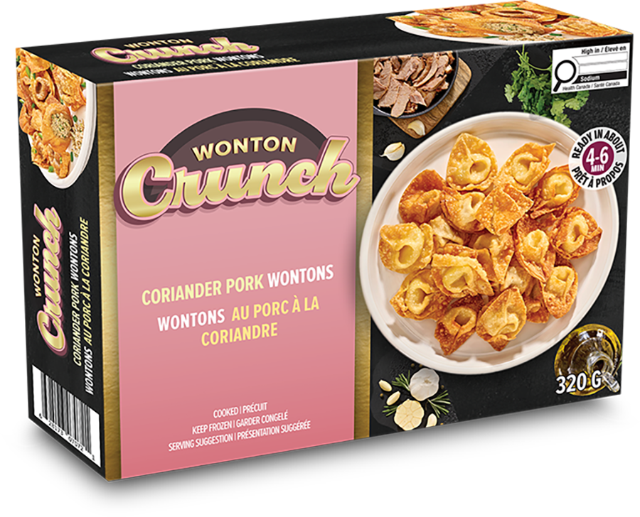 Coriander Pork Wontons Box